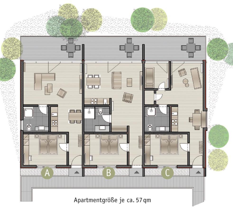 Steigerwald-Apartments Ebrach Exterior foto